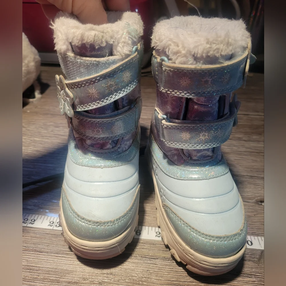 Disney Frozen‎ Kids Snow Boots Toddler Size 7